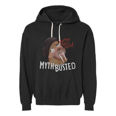Nasty Myth Busted Garment-Dyed Fleece Hoodie