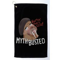 Nasty Myth Busted Golf Towel