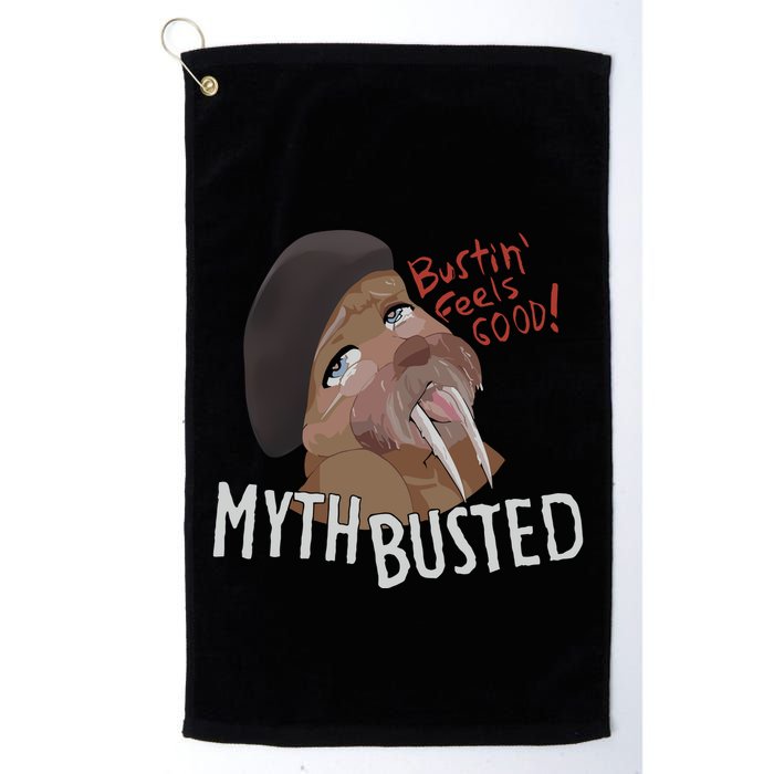 Nasty Myth Busted Golf Towel