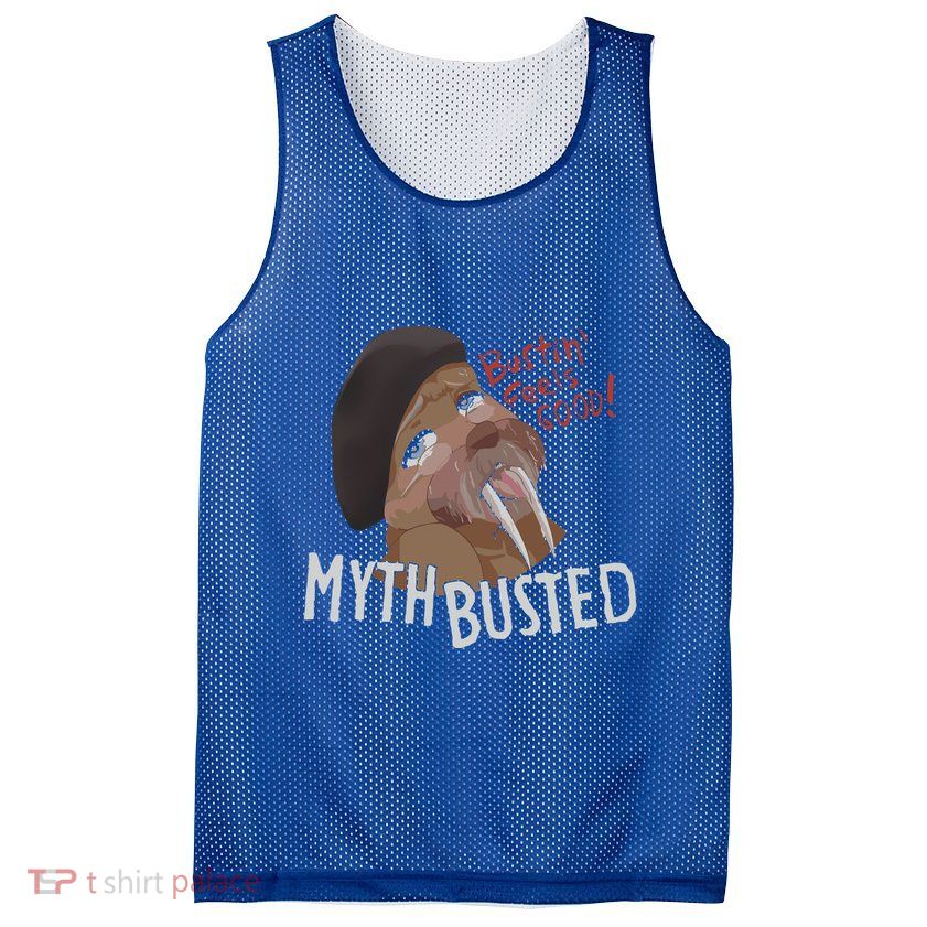 Nasty Myth Busted Mesh Reversible Basketball Jersey Tank