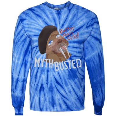 Nasty Myth Busted Tie-Dye Long Sleeve Shirt