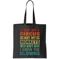 Not My Circus Not My Monkeys But I Know The Clowns Bag