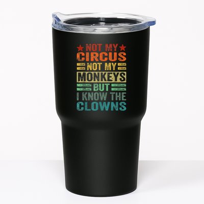 Not My Circus Not My Monkeys But I Know The Clowns Tumbler