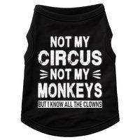 Not My Circus. Not My Monkeys. But I Know All The Clowns Doggie Tank
