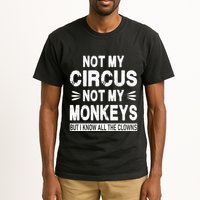 Not My Circus. Not My Monkeys. But I Know All The Clowns Tall T-Shirt