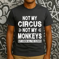 Not My Circus. Not My Monkeys. But I Know All The Clowns T-Shirt