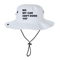 No My Car Isn’t Done Yet Funny Bucket Hat
