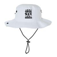 Not My Circus Not My Monkeys Saying Animal Lover Monkey Bucket Hat