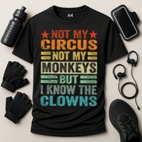 Not My Circus Not My Monkeys But I Know The Clowns Performance Shirt