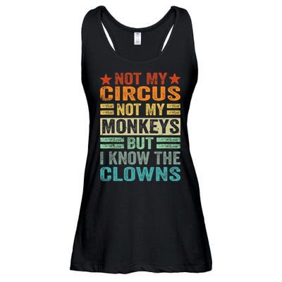 Not My Circus Not My Monkeys But I Know The Clowns Ladies Essential Flowy Tank