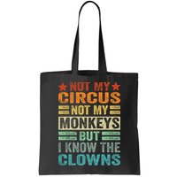 Not My Circus Not My Monkeys But I Know The Clowns Bag