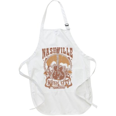 Nashville Music City Tennessee Guitar Apron