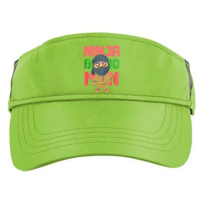 Ninjabread Man Christmas Adult Drive Performance Visor