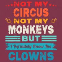 Not My Circus Not My Monkeys But I Definitely Know The Clown 16oz Travel Tumbler