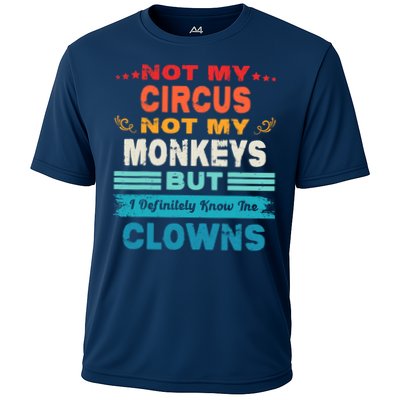 Not My Circus Not My Monkeys But I Definitely Know The Clown Performance Shirt