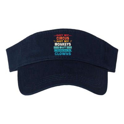 Not My Circus Not My Monkeys But I Definitely Know The Clown Visor