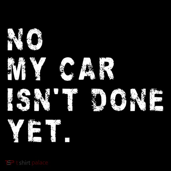 No My Car Isn't Done Yet Funny Car Mechanic Auto Garage Guy Wool Snapback Cap