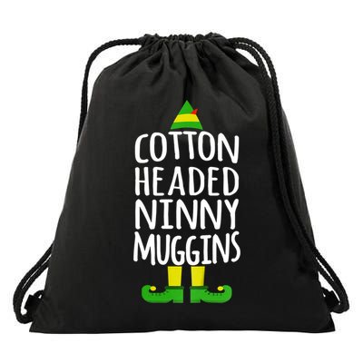Ninny Muggins! Cotton Headed Funny Christmas Cool Gift Drawstring Bag