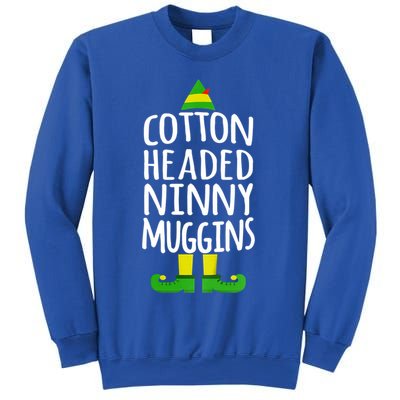 Ninny Muggins! Cotton Headed Funny Christmas Cool Gift Sweatshirt