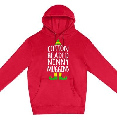 Ninny Muggins! Cotton Headed Funny Christmas Cool Gift Premium Pullover Hoodie