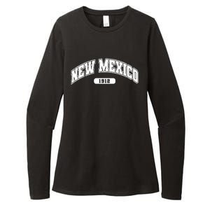 New Mexico Collegiate Style Womens CVC Long Sleeve Shirt