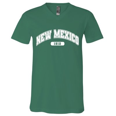 New Mexico Collegiate Style V-Neck T-Shirt