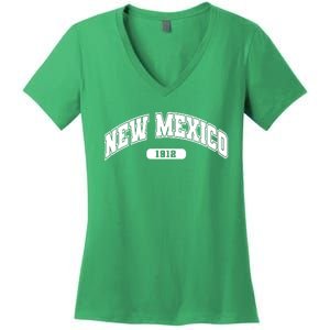 New Mexico Collegiate Style Women's V-Neck T-Shirt