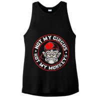Not My Circus Not My Monkeys Ladies PosiCharge Tri-Blend Wicking Tank