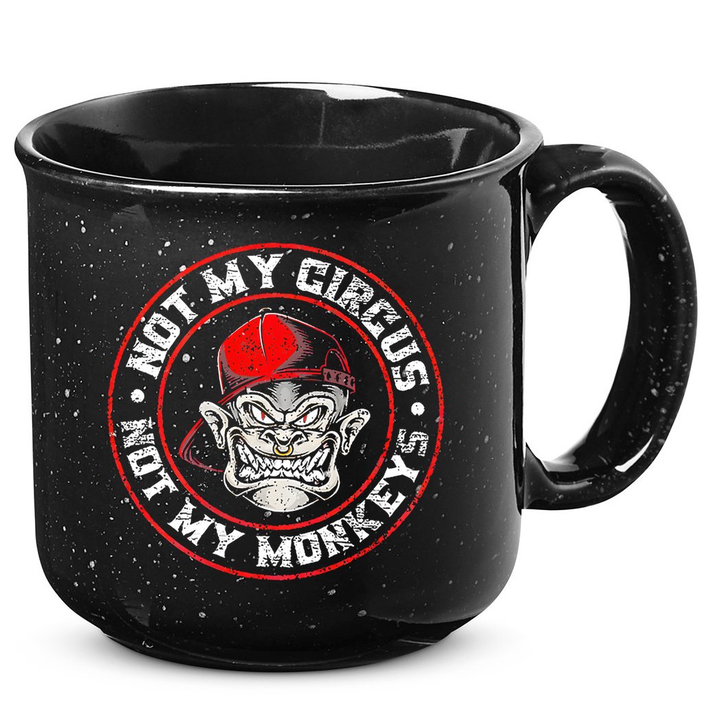 Not My Circus Not My Monkeys 15oz Campfire Ceramic Mug