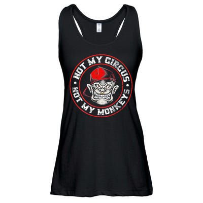 Not My Circus Not My Monkeys Ladies Essential Flowy Tank