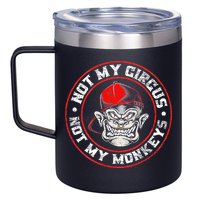 Not My Circus Not My Monkeys 12oz Stainless Steel Coffee Mug