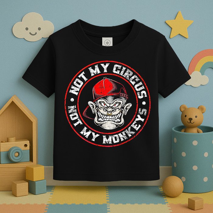Not My Circus Not My Monkeys Toddler T-Shirt