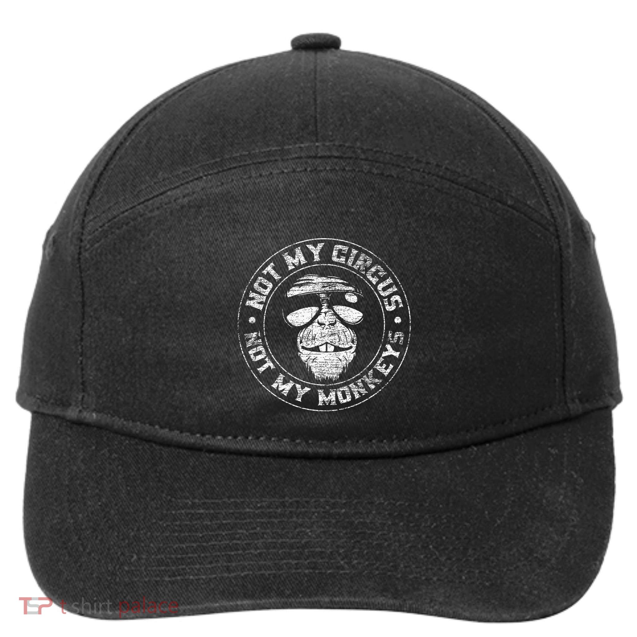 Not My Circus Not My Monkeys 7-Panel Snapback Hat