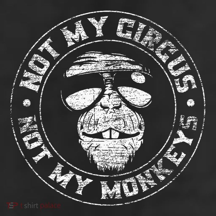 Not My Circus Not My Monkeys Adult Drive Performance Visor