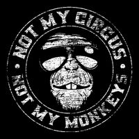 Not My Circus Not My Monkeys Drawstring Bag