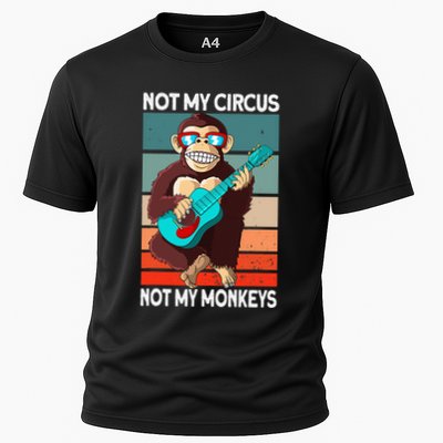 Not My Circus Not My Monkeys Animal Lover Performance Shirt