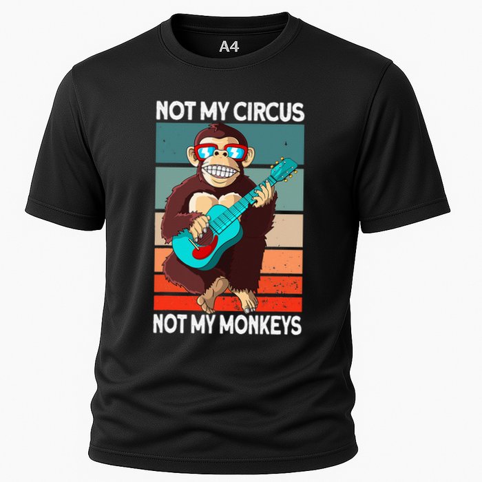 Not My Circus Not My Monkeys Animal Lover Performance Shirt