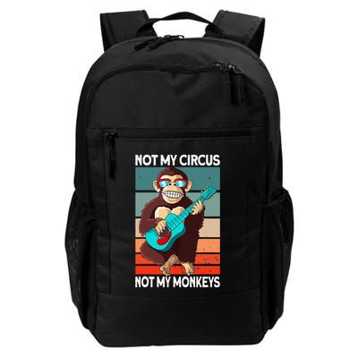Not My Circus Not My Monkeys Animal Lover Backpack