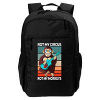 Not My Circus Not My Monkeys Animal Lover Backpack