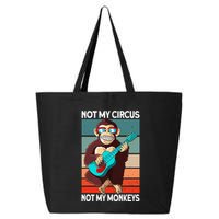 Not My Circus Not My Monkeys Animal Lover 25L Jumbo Tote