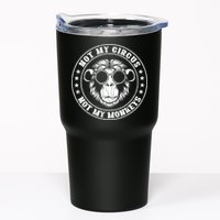 Not My Circus Not My Monkeys Funny Tumbler