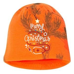 Nurse Merry Christmas Tree Gift Doctor Stethoscope Christmas Gift Kati - Camo Knit Beanie