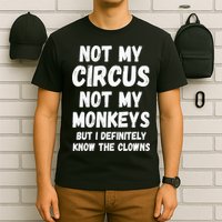 Not My Circus Not My Monkeys But I Definitely Know The Clowns T-Shirt