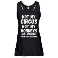 Not My Circus Not My Monkeys But I Definitely Know The Clowns Ladies Essential Flowy Tank