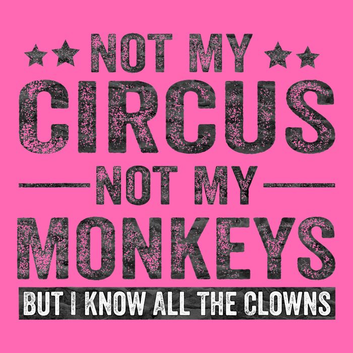 Not My Circus Not My Monkeys But I Know All The Clowns Stripe Pom Pom Beanie