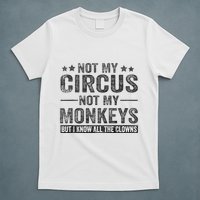 Not My Circus Not My Monkeys But I Know All The Clowns T-Shirt