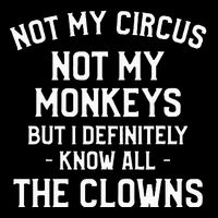 Not My Circus Not My Monkeys But I Definitely Know Nanny Impact Tech Backpack