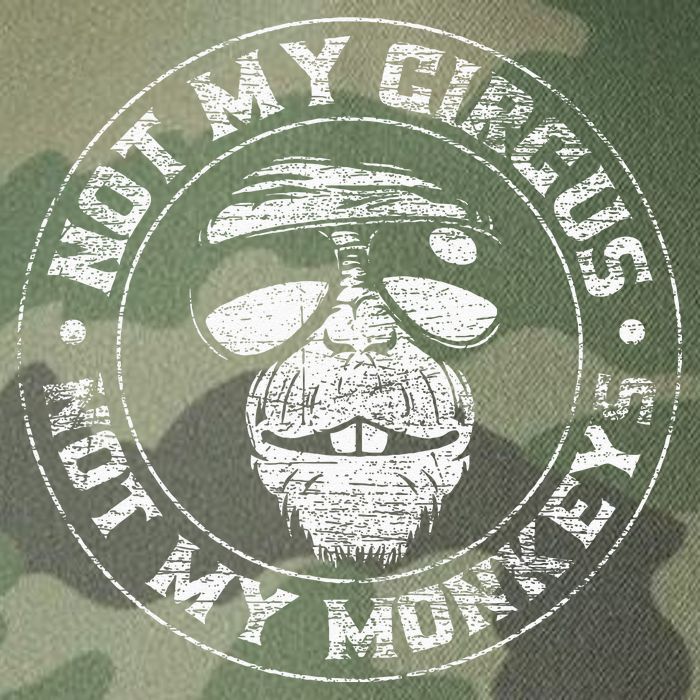 Not My Circus Not My Monkeys Legacy Tie Dye Trucker Hat