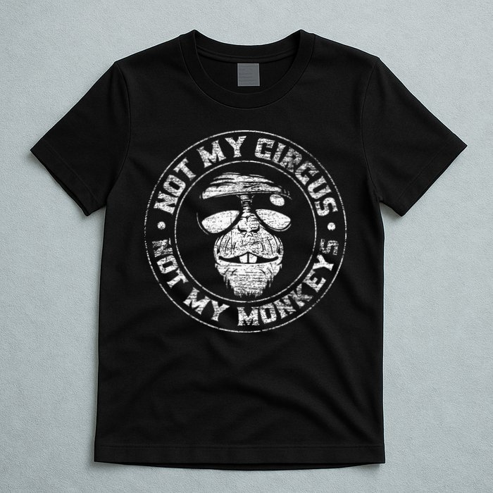 Not My Circus Not My Monkeys T-Shirt