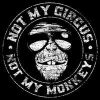 Not My Circus Not My Monkeys Drawstring Bag